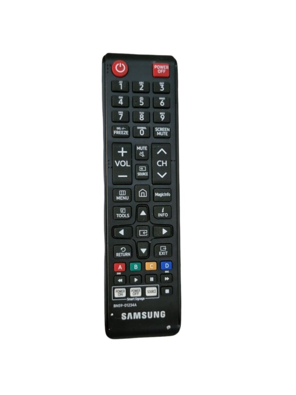 Genuine Samsung TV Remote Control BN59-01234A Tested And Works